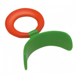 Вестибулярная пластинка MUPPY стандартная, жесткая, SMALL (зелёная с красным кольцом)